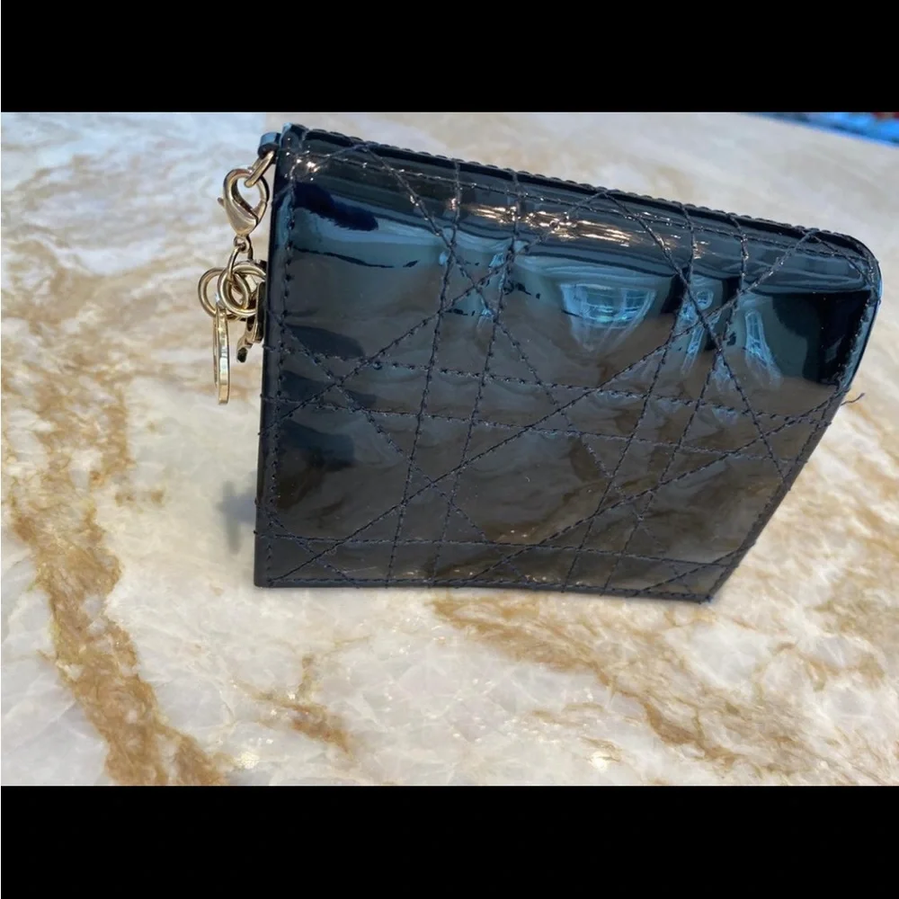 Lady Dior Lotus Wallet